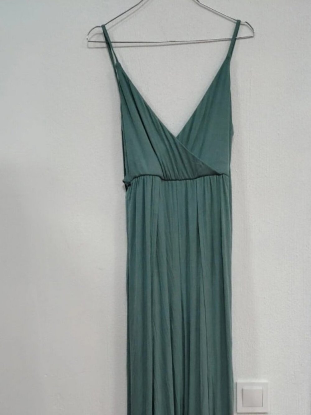 Sage Green Sleeveless Maxi Dress XS